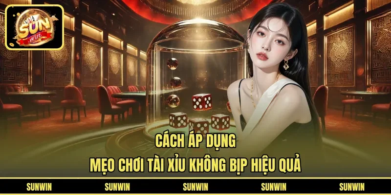 Cách áp dụng mẹo chơi tài xỉu không bịp hiệu quả