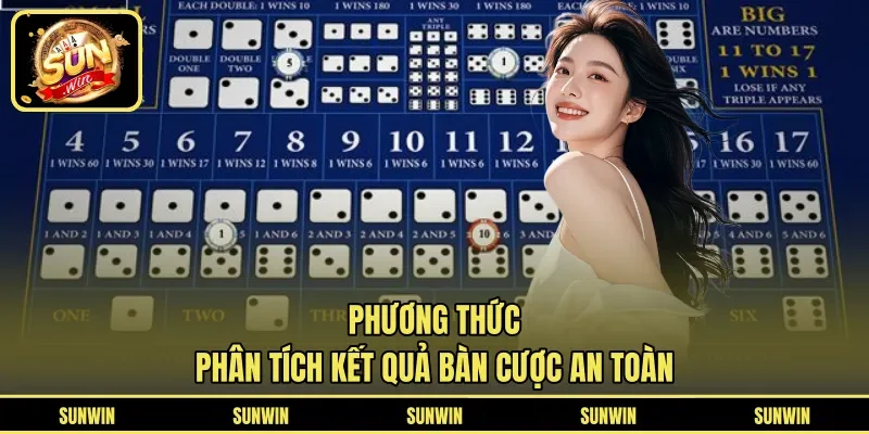 Phương thức phân tích kết quả bàn cược an toàn