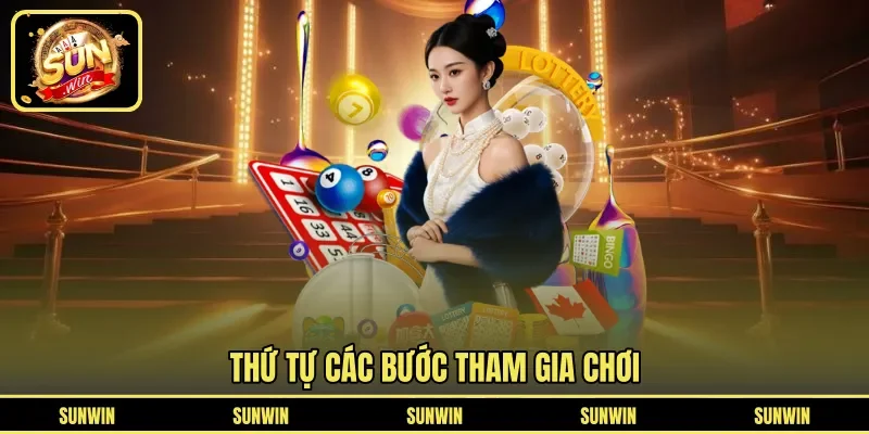 Thứ tự các bước tham gia chơi